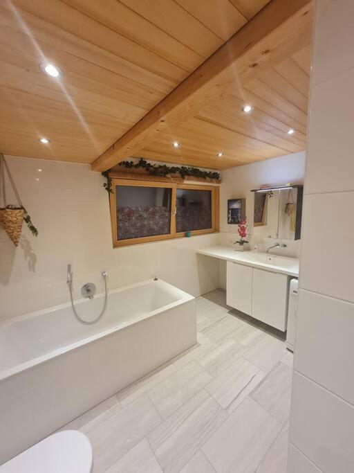 Grosszuegige Ferienwohnung Am Skigebiet Boedele Mit Rheintalblick Dornbirn Exterior foto